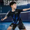 Roupas de Badminton para Mulheres, Roupas Esportivas Respiráveis de Secagem Rápida, Camiseta de Manga Curta Esportiva para Treinamento, Compra em Grupo