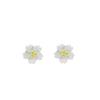 Pendientes de Flor de Cerezo de Plata de Ley S925 Estilo Japonés Joyería de Estilo Clavos para Hélice de Oreja Personalizados Pendientes de Flor Versátiles Accesorios de Moda para Mujeres