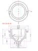 Boquilla de bebedero grande de molde, manguito de bebedero, boquilla de bebedero grande de molde, boquilla de bebedero P20S45C anillo de posicionamiento, piezas estándar