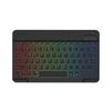 Adecuado para Tablet Ipad11 Samsung Huawei Teclado Bluetooth Luminoso Retroiluminación RGB Colorida Teclado Portátil Explosión