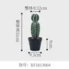 Decoração de Casa Mais Vendida Plantas Artificiais Plantas em Vasos, Cacto Artificial Bonsai Artificial Criativo DIY Enfeites Criativos