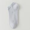 Calcetines de Barco Calcetines de Algodón Puro Verano Delgados para Hombre Color Puro Malla Transpirable Absorbente de Sudor Desodorante Antibacteriano Antipilling Calcetines Cortos de Verano