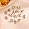 Acero de Titanio Electrochapado al Vacío Accesorios para Joyería Broche de Langosta Anillo Abierto Pulsera Abierta Collar Accesorios de Acero Inoxidable