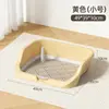 Inodoro para perros de tamaño pequeño y mediano, bandeja de orina de punto fijo, caja de arena anti-derrames, almohadilla de orina, bandeja especial, accesorios para mascotas