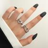 Anillo de Serpiente Retro de Personalidad Oscura Europea y Americana Transfronterizo para Hombre Moda Frío Cool Adornos de Mano Accesorios con Sentido de Alta Gama Venta al por Mayor
