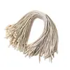 Etiquetas de Ropa al por Mayor en Stock del Fabricante, Etiquetas de Bala con Hilo de Cera, Etiquetas de Hilo de Cera Coreanas de Alta Gama, Cordones Colgantes, Lanyards