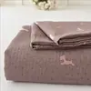 Nuevas Sábanas de Gasa Doble Capa Engrosada Individual Grado A para Maternidad e Infancia Juego de Tres Piezas para Cama Individual de Dormitorio Funda de Almohada