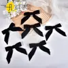 Lazos de Cinta de Terciopelo Hechos a Mano Navideños Transfronterizos, Cintas para Regalo Navideño DIY al por Mayor, Cintas para Decoración de Árbol de Navidad