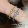 Nuevo Pulsera, Anillo, Pendientes, Collar de Pluma de Zirconia, Conjunto de Joyería de Moda Personalizado, Joyería de Lujo Ligero y de Alta Gama para Mujeres