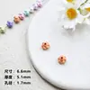 Accesorios DIY de Aleación de Esmalte de Dibujos Animados Coloridos Piezas de Joyería para Cadena de Teléfono Lindas