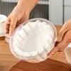 Caja para pastel vasco transparente 4 pulgadas caja para pastelería caja de empaque para llevar caja para pastel de frutas caja para postre grado alimenticio horneado