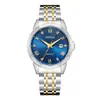 Orsga Moda Negocios Reloj para Hombre Casual Calendario Fabricante Transmisión en Vivo Comercio Exterior Transfronterizo Reloj de Cuarzo con Diamantes Romanos