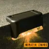 Luces Solares, Luces Nocturnas, Luces para Escalones, Luces de Colores Impermeables, Luces Decorativas para Jardín Exterior, Luces Decorativas de Atmósfera con Sensor, Luces para Barandillas y Vallas