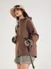 Chaqueta de Escalada para Exteriores con Capucha, Cortavientos e Impermeable, Estilo Montaña, Nueva para Primavera/Otoño 2025, para Hombre, Chaqueta de Pareja