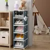 Zapatero Transfronterizo para Niños con Tablero Inclinado para Uso Doméstico, Zapatero Multifuncional para Entrada y Dormitorio, Zapatero de Múltiples Niveles de Gran Capacidad