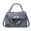 Bolso Kelly de Moda de Mano para Mujer Primavera y Verano 2024 Estilo Coreano de Alta Gama Combinable Bolso Bandolera Nicho Casual Bolso Cuadrado Pequeño