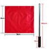Mástil de Bandera para Guía Turístico Mástil de Bandera Telescópico de Acero Inoxidable Mástil de Bandera para Exteriores Mástil de Bandera Telescópico de Mano para Exteriores Palo de Enseñanza Puntero