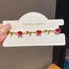 Pulsera de vid de piedras preciosas de colores - una pulsera delicada y elegante de circonita cúbica con un toque de lujo, que irradia un aura elegante y refinada, una pieza de joyería única y versátil