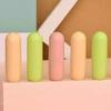 Tubo de lápiz labial en frasco recto, color caramelo, tubo vacío, bricolaje, bálsamo labial hecho a mano, material de actividad de embalaje