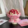 Flores Secas Ramo de Rosas Flores Eternas Pequeño Estilo Chanel Lindo Adornos para Coche Ramo Pequeño Regalo de Cumpleaños Decoración Acompañante de Ceremonia