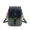 Bolso de Teléfono Vintage Multicapa Texturizado para Mujer, Nuevo Modelo Verano 2026, Mini Bolso Pequeño de Moda, Estilo Vertical, Bolso de Hombro Cruzado