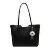 Nueva Bolsa Tote de Gran Capacidad para Viajes Cotidianos Nueva Moda Popular Otoño e Invierno 2025 Bolso de Mano Bolso Cubo Simple y Versátil