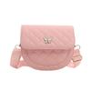 Bolso Cruzado Rombo Casual para Viajes Cortos Bolso Pequeño para Mujer Verano 2026 Nuevo Estilo Bolso de Hombro Simple a la Moda para Mujer