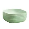 Prato de Lixo Espessado para Mesa de Jantar, Prato de Osso Doméstico, Prato de Osso, Prato de Legumes, Prato de Frutas, Prato Pequeno com Base, Prato de Osso Estilo Japonês