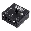 Mezclador de Tarjeta de Sonido para Micrófono Interfaz Balanceada Xlr Selector de Audio 2 en 1 Salida Conmutador Ab
