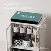Estante de almacenamiento para portavasos a prueba de polvo, estante para tazas de agua, tazas de té, juego de té, taza de café, caja de almacenamiento de artefactos para tazas