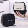 Bolsa Pequeña Portátil para Guardar Labiales, Toalla Compacta y de Aspecto Elegante para Tía, Bolsa Portátil de Almacenamiento de PU a Juego con el Color, Bolsa de Cosméticos de Viaje