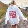 Sudadera de otoño e invierno con capucha, cuello alto, forro polar, estilo europeo y americano, con letras estampadas, para mujer