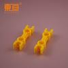 2Lsk47107 Amarillo 2cm Varilla de Hebilla Doble Varilla de Hebilla de Doble Cabeza Varilla de Hebilla Octagonal de Doble Cabeza Varilla de Hebilla de Sujeción Producción Pequeña