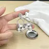 Brincos Ovais Florais Perolados Retrô, Estilo de Luxo Leve e de Alta Qualidade, Novos Brincos Elegantes de Temperamento, Brincos Modernos e Versáteis