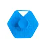 Toalla de baño para el hogar Cepillo de baño de silicona Artefacto de baño hexagonal Cepillo de baño Limpiador Cepillo de espalda Cepillo de baño