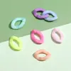 Hebilla de Cadena en Forma de U Brillante de Colores Acrílicos Anillo con Apertura Ovalada Joyería DIY Accesorios para el Cabello Accesorios de Manualidades