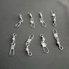 Conector de pin equipo de pesca suministros de pesca accesorios de pesca equipo de pesca al por mayor anillo de ocho palabras de conversión rápida