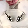 Acessórios SM, pedra preciosa, laço, sino, pompom, plug anal, treinamento de corte traseiro, brinquedo sexual adulto, clipe de mamilo, plug anal integrado