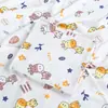 Manta Enrolar de Algodão Puro Tricotada para Recém-Nascidos, Manta para Maternidade, Manta Enrolar para Bebê, Lençol Enrolar Infantil Confortável e Respirável