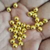 Al por mayor Aleación Plateado Plata Versátil Cuentas Redondas Cuentas Espaciadoras Accesorios para Enhebrar Hechos a Mano Accesorios para Joyería DIY Retro