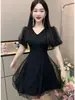 [En Stock] Vestido de Verano: Vestido de Lujo Ligero, Moderno, Elegante, Único, que Disimula el Vientre, Adelgazante con Diseño Elegante para Mujer
