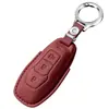Adequado para 15-17 Ford Edge Capa de Chave Bolsa de Chave de Carro Mondeo Antigo Concha de Couro Chaveiro