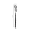 Conjunto de Talheres para Bife com Padrão Dourado Transfronteiriço Bilateral, Garfo e Colher, Hotel, Comida Ocidental, Casa, 410, Padrão Criativo, Aço Inoxidável