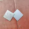 Hoja Selladora de Acero Inoxidable Pieza Cuadrada Accesorios de Ferretería Pieza de Cubierta Tapón para Tubo Cuadrado Accesorios para Muebles Productos Sello Soldado