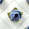 Estilo Ins Quente do Ebay Cabeça de Flor Artificial Multi-estilo Azul Grampo de Cabelo Flor Acessórios de Flor de Seda Decorativos para Roupa Chapéu