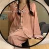 Pijama Nuevo y Moderno de Donas para Mujer 2026, Dulce Ropa de Casa de Manga Larga de Celebridad de Internet, Pijamas al por Mayor para Transmisiones en Vivo de Mujeres