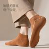 95% Algodón Calcetines de Barco con Fondo de Toalla para Hombre Calcetines para Hombre de Color Sólido Calcetines Gruesos sin Costuras Calcetines de Algodón Puro Calcetines de Barco de Boca Baja