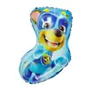 Nuevo Perro Patrulla Wangwang Mano Alienígena Palo Globo de Película de Aluminio Juguete de Cumpleaños Infantil Decoración de Fiesta