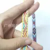 Losango Geométrico Colorido Jacquard Bordado Retro Dinastia Han Renda de Poliéster Estilo Étnico Fita de Tecido Acessórios diy ZF201