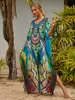 Vestido de playa europeo y americano de talla grande, corte holgado, para vacaciones en la playa, camiseta protectora solar para bikini, pareo para traje de baño 8614